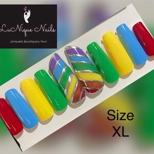 Proud Press On Nail Art Set